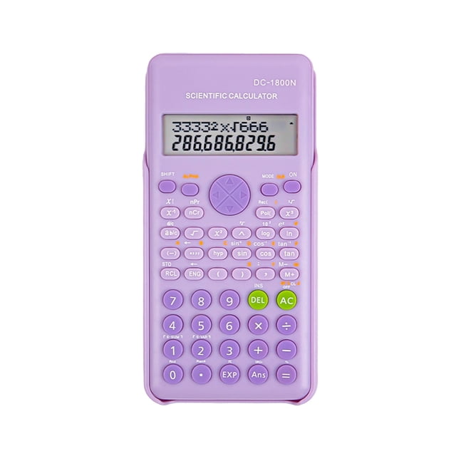 JMYHOAM Back to School Scientific Calculators Desktop Scientific Calculators for Students Scientific Calculator 240 Functions 2 Line 10+2 Digits Desk Math Calculator for School