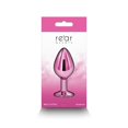 thumbnail image 5 of Rear Assets Aluminum Anal Plug, Medium, Pink, 5 of 5