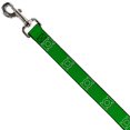 thumbnail image 2 of Dog Leash Green Lantern Logo Green White 6 Feet Long 0.5 Inch Wide, 2 of 3