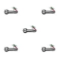 thumbnail image 1 of relayinert Metal Glitter Fishing Lure For Attracting Fish In Various Fishing Environments Suitable For Most Black 21g 5Set, 1 of 6