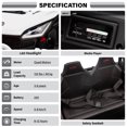 thumbnail image 4 of VOLTZ TOYS Premium 24V 2-Seater Kids UTV Ride-On Car - 4WD Quad Motors, Power Battery, Spring Suspension and Parental Remote Control - White, 4 of 6