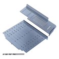 thumbnail image 1 of Vaidha Handle Punch Locator Closet Door Drawer Handle Hole Marker Ruler Woodworking Furniture Installation, 1 of 3