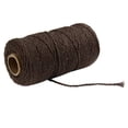 thumbnail image 2 of Économies pour la Maison Iumwxz Fil de Coton Fil à Coudre 100 m par Rouleau Corde Torsadée Pure Artisanat Macramé Ficelle Fil pour Couture Déco Économies, 2 of 2