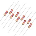 thumbnail image 1 of Unique Bargains 1/4 Watt 2.7K Ohm Carbon Film Resistors 5% Tolerances 0.25W 50pcs 4 Color Band, 1 of 4