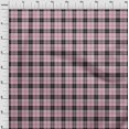 thumbnail image 3 of oneOone Silk Tabby Fabric Tartan Check Print Fabric By The Yard 42 Inch Wide, 3 of 4