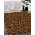 thumbnail image 3 of Ahgly Tapis Rectangulaire Lavable en Machine Intérieur Transitionnel Acajou Brun, 2 Pieds x 4 Pieds, 3 of 7