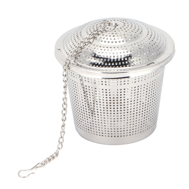 Filtre à Thé, Filtre à Épices Multifonctions Durable en Acier Inoxydable pour Filtrer les Résidus pour Assaisonner les Boules pour la Fabrication du Thé pour les Types de Thé de Cuisine