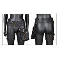 thumbnail image 4 of ziyahi Goth Rock Steampunk Punk Rivet Waist Leg Bag Hip Motorcycle Messenger Pack, 4 of 5
