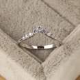 thumbnail image 2 of Jewelry - Princess Wish Cubic Zirconia Ring - Gift for Her - Sterling Silver, 2 of 4