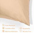 thumbnail image 3 of Unique Bargains Satin Pillowcase Zippered Silky Sateen, 3 of 9