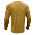 thumbnail image 4 of Stylish Men's Button-Up Long Sleeve T-Shirt for Autumn Casual Wear Comfortable Base Layer for Everyday Use Fashionable Rounded Neck Tee, 4 of 7