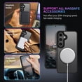 thumbnail image 2 of [PST] Samsung Galaxy S25 / S24 Case, Matte Rubber Hybrid Back Cover with Magnetic MagSafe Compatible, 2 of 5