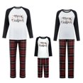 thumbnail image 1 of Pyjamas de Noël Assortis pour la Famille Ensemble Haut et Pantalon de Fête Pyjama, 1 of 10