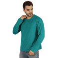 thumbnail image 3 of Inkmeso Men's Long Sleeve Cotton Basic Shirt Lightweight Solid T-Shirts, 3 of 7