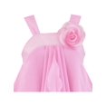 thumbnail image 4 of Robe Fille Ligne A Dos Nu Fleur Multi-Couches Chiffon 14 Ans, 4 of 5