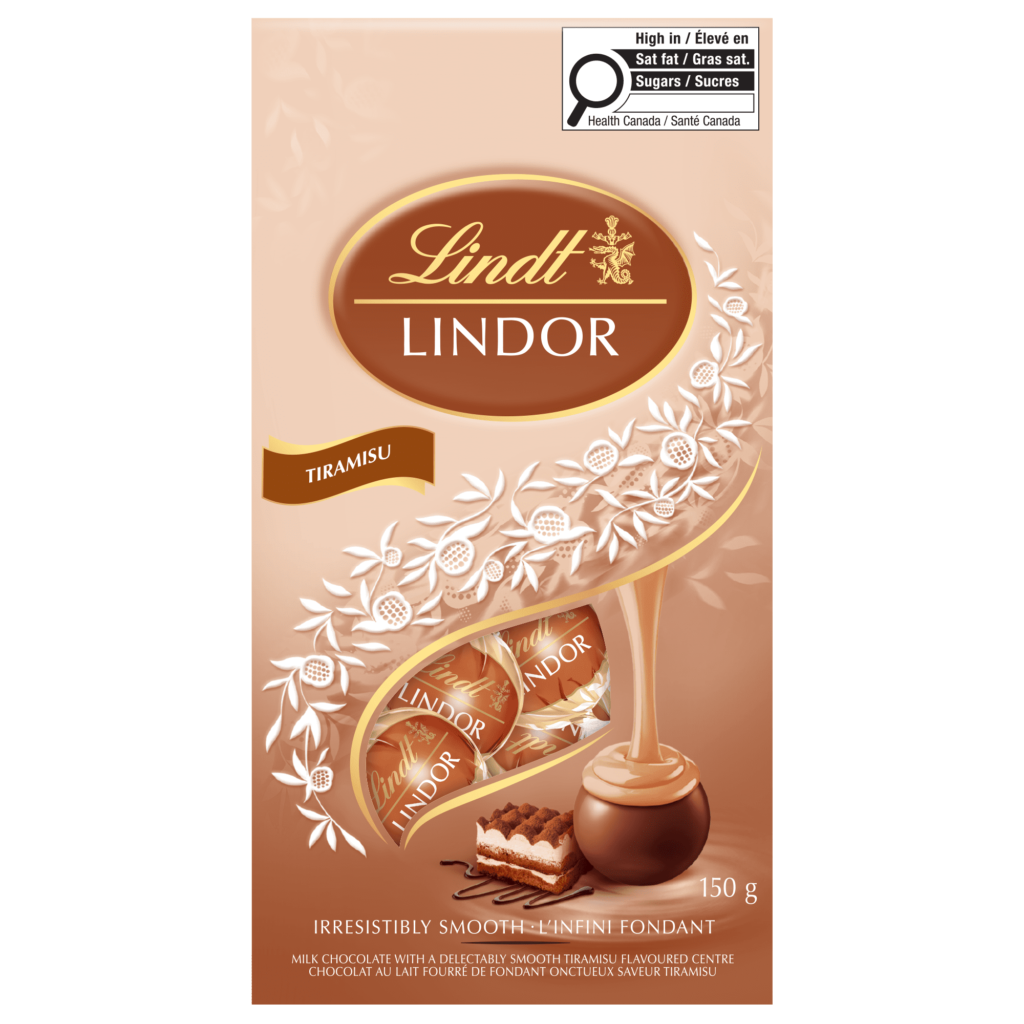 Sachet de truffes Tiramisu LINDOR de Lindt, 150 g