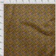 thumbnail image 4 of oneOone Cotton Poplin Mustard Yellow Fabric Abstract Craft Projects Decor Fabric Printed By The Yard 56 Inch Wide, 4 of 4