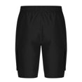thumbnail image 4 of Styesk Mens Shorts Man Solid-Color Loose Casual Multi-Pocket Drawstring Workwear Half Shorts Pants, 4 of 5