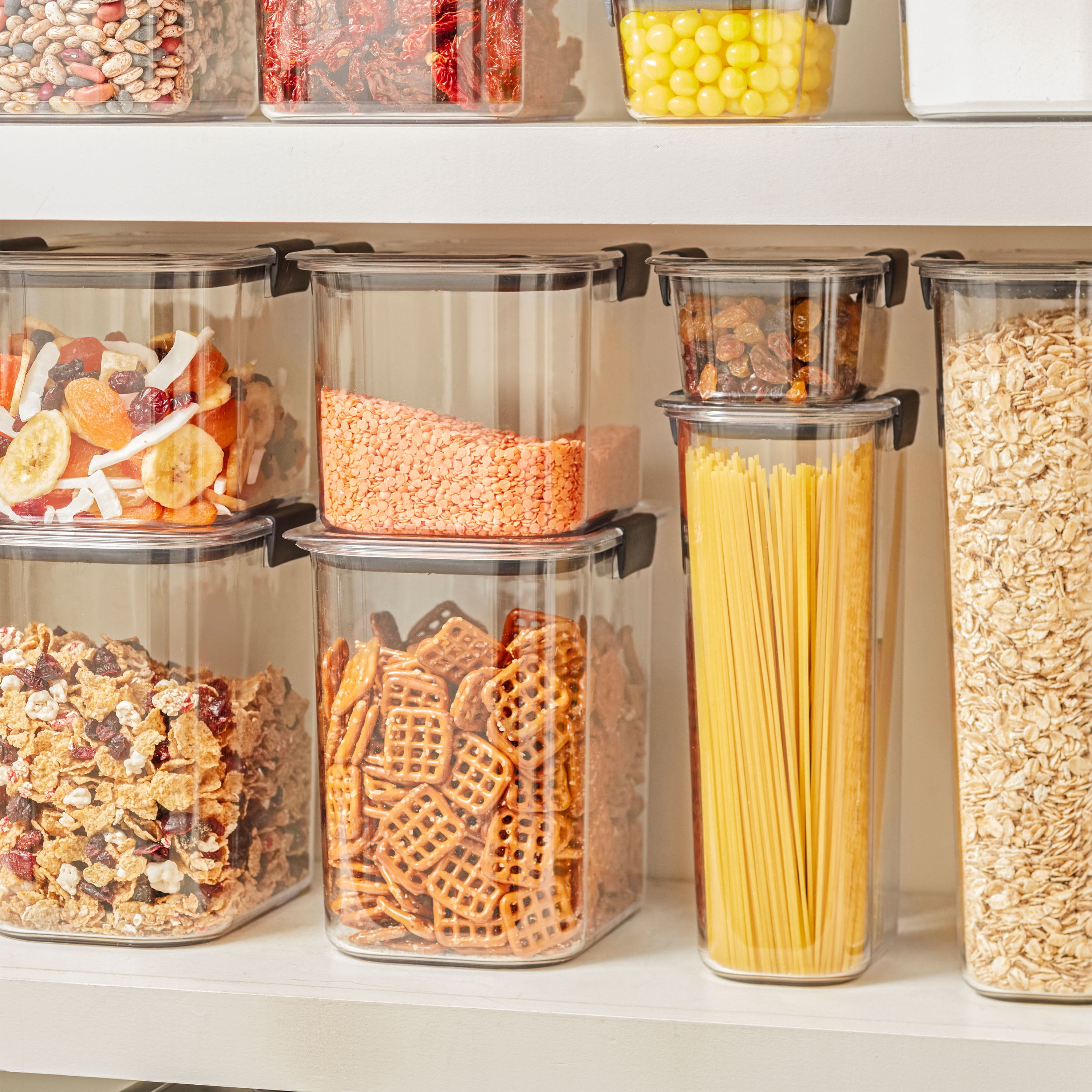 Récipient d’entreposage pour aliments hermétique pour garde-manger Rubbermaid Brilliance, 16 tasses (3,7 l), 1 unité
