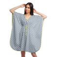 thumbnail image 1 of Moomaya Robe Courte de Caftan de Plage, Robe de Couverture Imprimée, Kaftan pour Femmes, Tenue de Plage, Couverture, 1 of 4