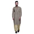 thumbnail image 1 of Atasi Classic Collar PathaniKurta Pajama For Boys Rayon Front Pocket Shirt, 1 of 5