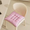 thumbnail image 4 of Coussin à Imprimé Rayé Coussin à Dessus Coussin de Bureau Sédentaire, 4 of 6
