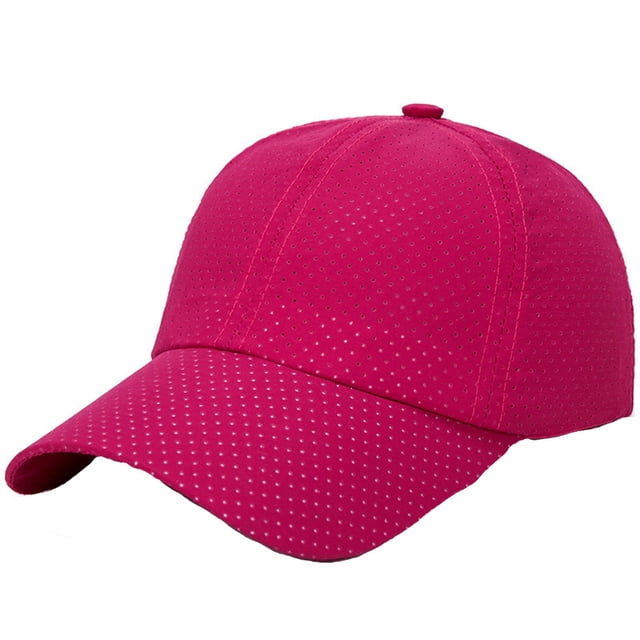 Visors Summer Mesh Baseball Cap Breathable Sports Running Trucker Hat For Men Women Baseball Caps
