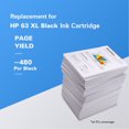 thumbnail image 4 of onn. Remanufactured HP 63 XL Black Ink Cartridge, (360229730), 4 of 4