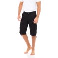 thumbnail image 1 of Shorts Cargo pour Hommes à Coupe Classique, devant Plat, en Sergé 100 % Coton, 1 of 6