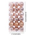 thumbnail image 3 of RKSTN Fall Decorations for Home 36PCS Christmas Xmas Tree Ball Bauble Hanging Home Party Ornament Decor 6CM Decorations, 3 of 7