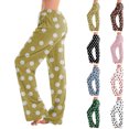 thumbnail image 1 of Yuyuzo Pajamas Pants for Women Elastic Waisted Baggy Printed Loungewear Wide Leg Sleepwear Comfy Soft Pjs Bottoms, 1 of 7
