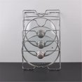 thumbnail image 2 of Pot Lid Organizer Rack for Cabinet and Countertop, 5-Tier Pot Lids Holder for Cabinet Door/Wall, No Drilling Adhesive Wall/Door Mounted Rustproof Pot and Pan Cover for Kitchen Storage, 2 of 6