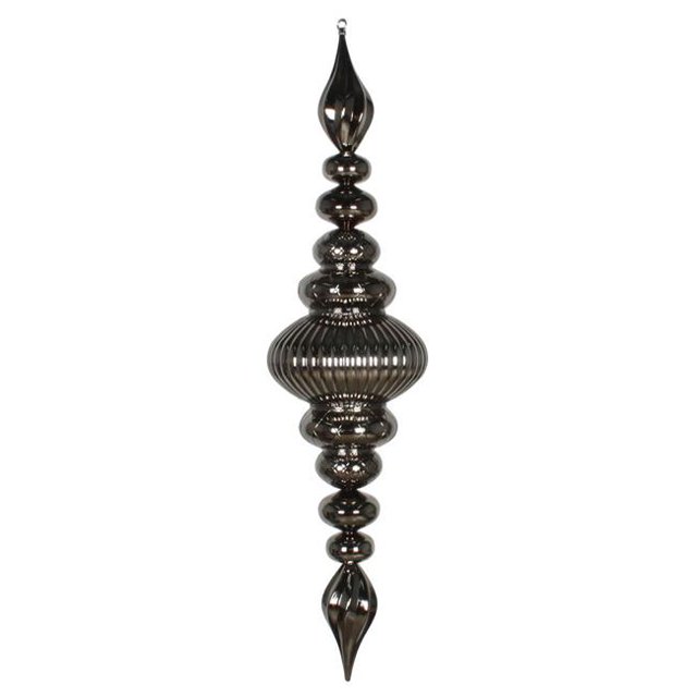 Vickerman M183864 41 in. Moss Green Shiny Finial Ornament
