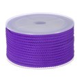 thumbnail image 1 of Unique Bargains Nylon Beading Thread Cord 3mm Extra Strong Braided Nylon String for Necklace Crafting 10M/33 Feet, Purple, 1 of 5