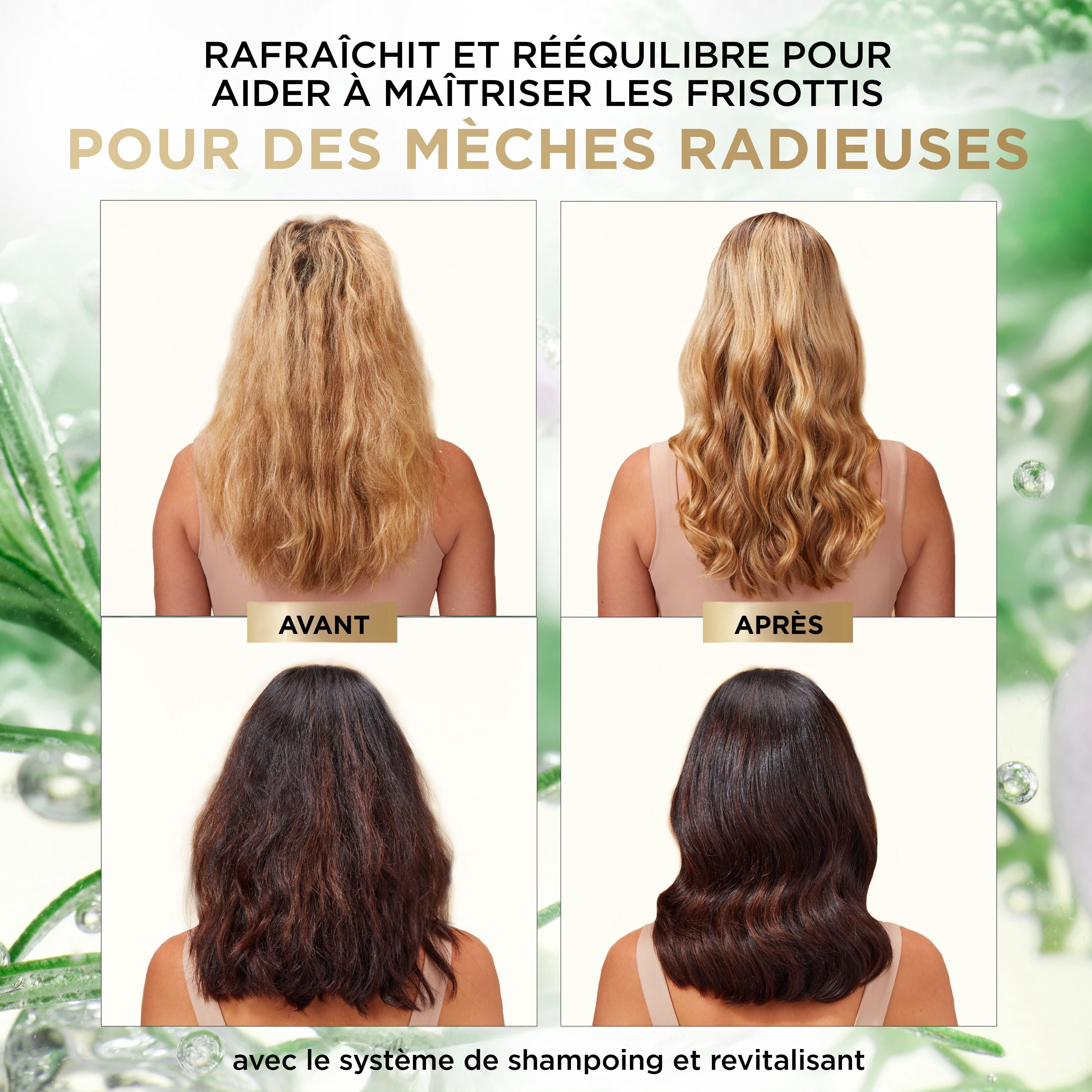 PANTENE Romarin NUTRIENT BLENDS Revitalisant Sans SULFATE