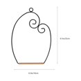 thumbnail image 3 of 1 Set of Bird Swing Hanging Bird Stand Iron Parrot Stand Rack Outdoor Bird Perch Stand Parrot Toy, 3 of 9