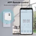 thumbnail image 3 of Lefu Interrupteur Intelligent USB Adaptateur d'Alimentation Wifi pour Application Tuya Télécommande Minuterie Interrupteur, 3 of 10