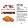 thumbnail image 5 of Matteo's Sugar Free Coffee Flavoring Syrup, Caramel Pecan, 5 of 5