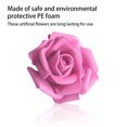 thumbnail image 2 of Dalazy Pack of 50 Artificial Bionic Flowers PE Foam Simulation Roses Fake Flower Decorations Wedding Party Engagement Presents Rose Red, 2 of 8