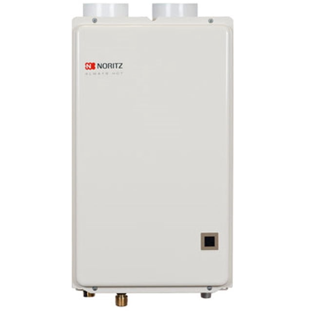 Noritz NRC71DVNG Chauffe-Eau Sans Réservoir à Condensation Intérieure à Évent Direct, 7,1 GPM - Gaz Naturel