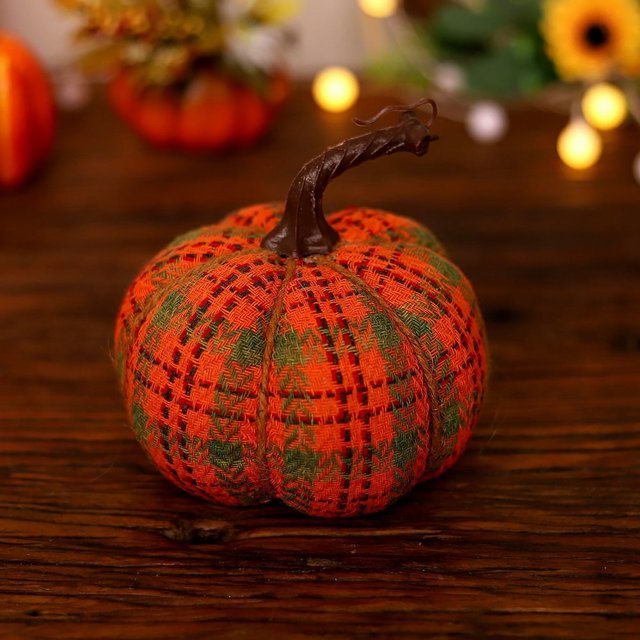 AMERTEER Festival Scene Dressing Cartoon Colorful Fabric Table Decoration Cross Border Thanksgiving Table Decoration Props