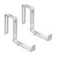 thumbnail image 4 of 2Pcs Railing Planters Hooks Garden Plant Bracket Deck Durable Balcony Flower Box, 4 of 9