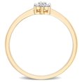 thumbnail image 3 of Miabella Diamond Accent Yellow Rhodium Plated Sterling Silver Floral Promise Ring, 3 of 5