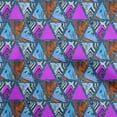 thumbnail image 1 of oneOone Tissu Polyester Spandex Violet Texture Géométrique Tropicale Tissu pour Robe Tissu Imprimé au Mètre 56 Pouces de Large, 1 of 4