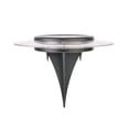 thumbnail image 1 of Infidev Solar Ground Lights Outdoor with LED Lamp Beads Disk Lights, Solar Powered In-Ground Landscapes Lighting (1 Pack), 1 of 9