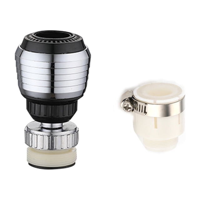 Birdeem Rallonge d'Extension de Robinet Robinet Domestique Eau Douche Économie d'Eau Buse de Filtre Rotative
