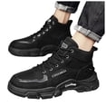 thumbnail image 1 of Mens Military Tacticle Mid Calf Combat Boots Non Slip Hiking Riding Work Ankle Booties for Outdoor Activities, 1 of 5