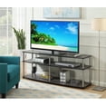 thumbnail image 2 of Pemberly Row 3 Tier 60" TV Stand in Weathered Gray, 2 of 3