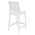 thumbnail image 3 of Compamia Siesta Maya Resin 29.5" Barstool in White, 3 of 9