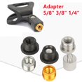 thumbnail image 4 of MYG 5/8Male to 3/8 1/4Female Threaded Screw Mic Stand Clip Mount Adapter Accessories, 4 of 4